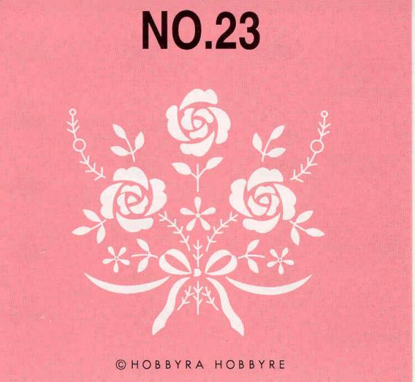 Brother SA323 Decorative Floral, Monogram Embroidery Card .pes