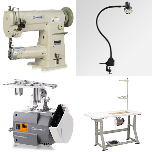 Reliable 4300CW (MSK1341B, JukiLS) Cylinder Bed Needle Feed Walking Foot Lockstitch Sewing Machine, 16mm Lift, Safety Clutch, Servo Motor Power Standnohtin Reliable 4300CW (MSK1341B, JukiLS) Cylinder Bed Needle Feed Walking Foot Lockstitch Sewing Machine, 16mm Lift, Safety Clutch, Servo Motor Power Standnohtin