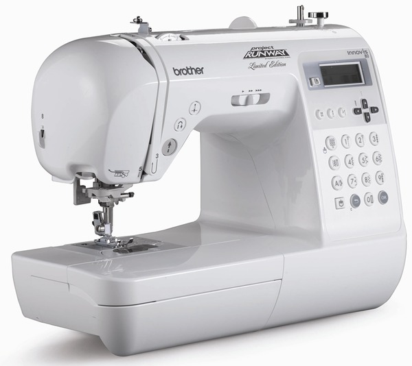 Brother NS80PRW 80Stitch Project Runway Computer Sewing Machine, 10x1Step Buttonholes, Drop Feed for Free Motion, OnBoard Speed Limit, Needle Up Downnohtin Brother NS80PRW 80Stitch Project Runway Computer Sewing Machine, 10x1Step Buttonholes, Drop Feed for Free Motion, OnBoard Speed Limit, Needle Up Downnohtin