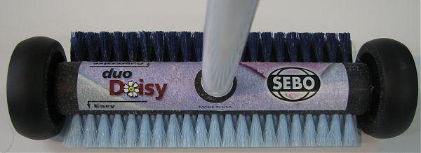 SEBO CD100AM Duo Daisy Carpet Roller, Double Sided, Broom Like Brush, for use with dray carpet cleaning compound.nohtin SEBO CD100AM Duo Daisy Carpet Roller, Double Sided, Broom Like Brush, for use with dray carpet cleaning compound.nohtin