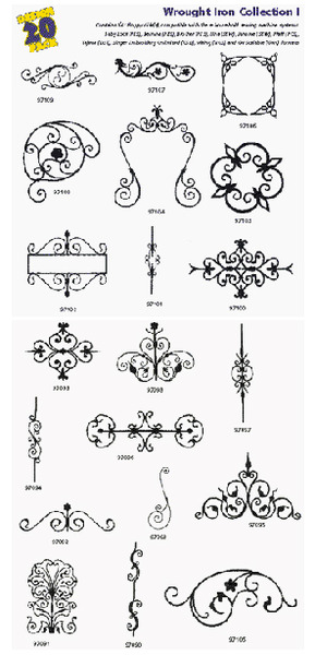 Great Notions / Amazing Designs 1129 Wrought Iron Multi-Formatted CDnohtin Great Notions / Amazing Designs 1129 Wrought Iron Multi-Formatted CDnohtin