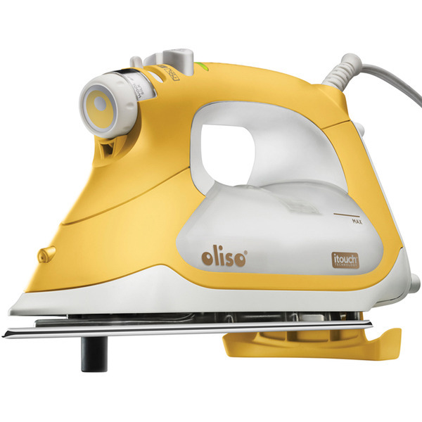 Oliso TG1600 Steam Burst iTouch Smart Iron Yellow, 30 Minute Auto Offnohtin Oliso TG1600 Steam Burst iTouch Smart Iron Yellow, 30 Minute Auto Offnohtin