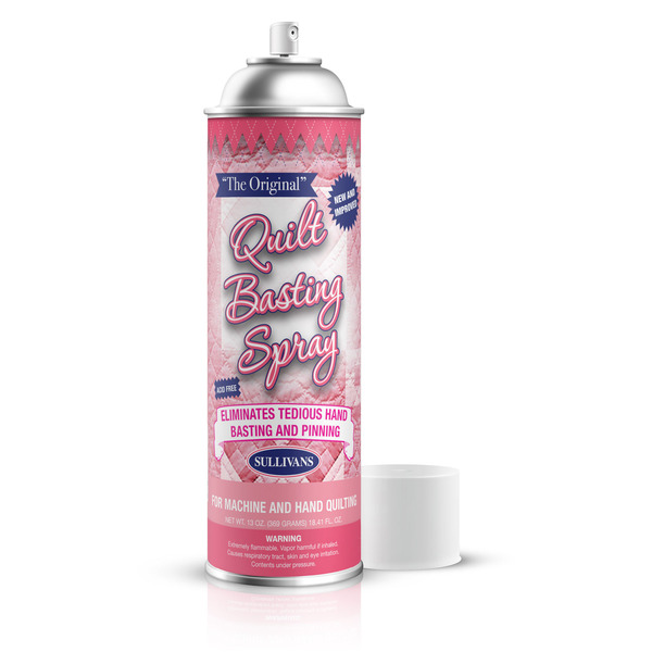 Sullivans 805 Original Quilt Basting Adhesive Spray 6 Pack x 13oz Cansnohtin Sullivans 805 Original Quilt Basting Adhesive Spray 6 Pack x 13oz Cansnohtin
