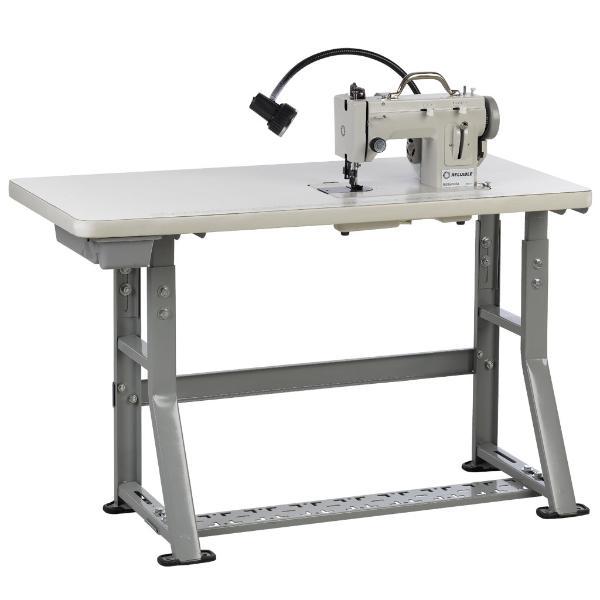 Reliable Barracuda Table 20x48x30H Adjust Metal KLegs Stand Unassembled for Flatbed 14.5x7 Home or Industrial Sewing Machines with Built In Motors
