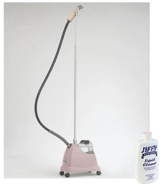 Jiffy PINK J-2000M Garment Clothes Fabric Upholstery Steamer +$10 Tank Cleaner*nohtin