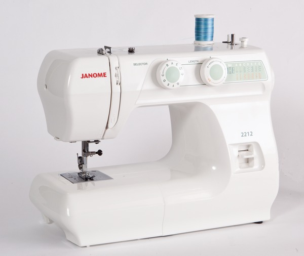 Janome 2212, 12/39 Stitch Functions, Freearm Mechanical Sewing Machine