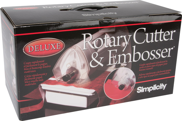 Simplicity 881711 Deluxe Rotary Cutter, Strip Cutting, Embossing Machinenohtin Simplicity 881711 Deluxe Rotary Cutter, Strip Cutting, Embossing Machinenohtin