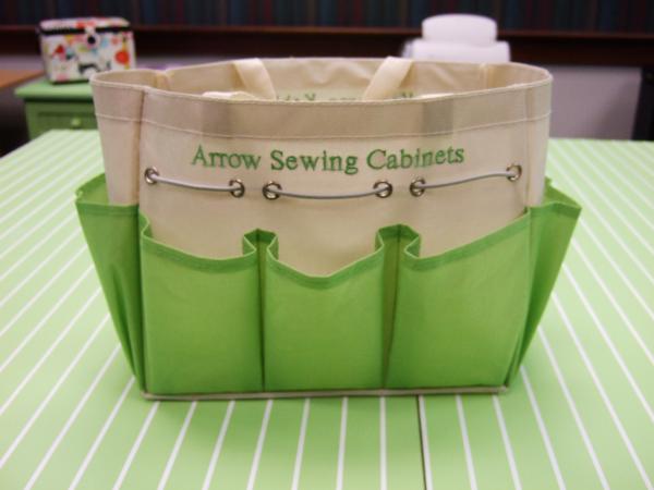 Arrow Cabinets Canvas Craft & Notions Bag 12x6x8