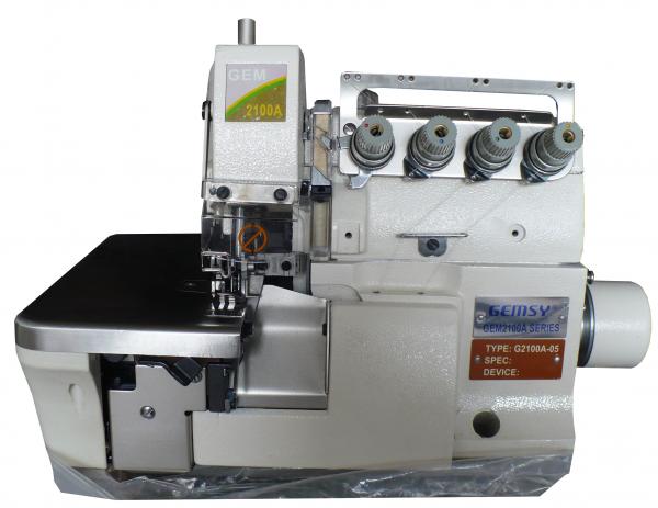 Gemsy G2100A-05 Thread Safety Stitch. 3-Thread Overlock Serger Machine, Unassembled Power Stand, 4mm Stitch Width and Length, 5.5mm Foot Liftnohtin Gemsy G2100A-05 Thread Safety Stitch. 3-Thread Overlock Serger Machine, Unassembled Power Stand, 4mm Stitch Width and Length, 5.5mm Foot Liftnohtin