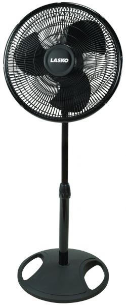 Lasko 2521 16" Oscillating Stand Fan, 3-Speed, Blacknohtin Lasko 2521 16" Oscillating Stand Fan, 3-Speed, Blacknohtin