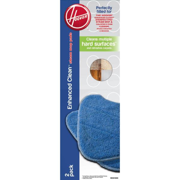Hoover WH01000 Steam Mop Pads 2 Pads In Pack OEM Hoover Pads Fits Models: WH20200, WH20300 WH1000nohtin Hoover WH01000 Steam Mop Pads 2 Pads In Pack OEM Hoover Pads Fits Models: WH20200, WH20300 WH1000nohtin