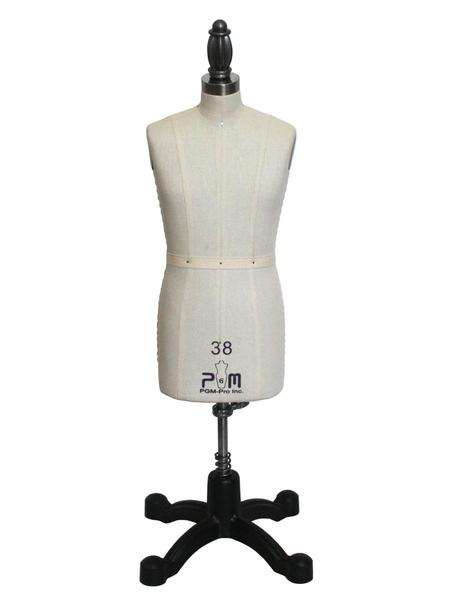 PGM Pro 616 Miniature Half Scale 38 or 40 Mens Male Dress Form 17.5"Hnohtin PGM Pro 616 Miniature Half Scale 38 or 40 Mens Male Dress Form 17.5"Hnohtin