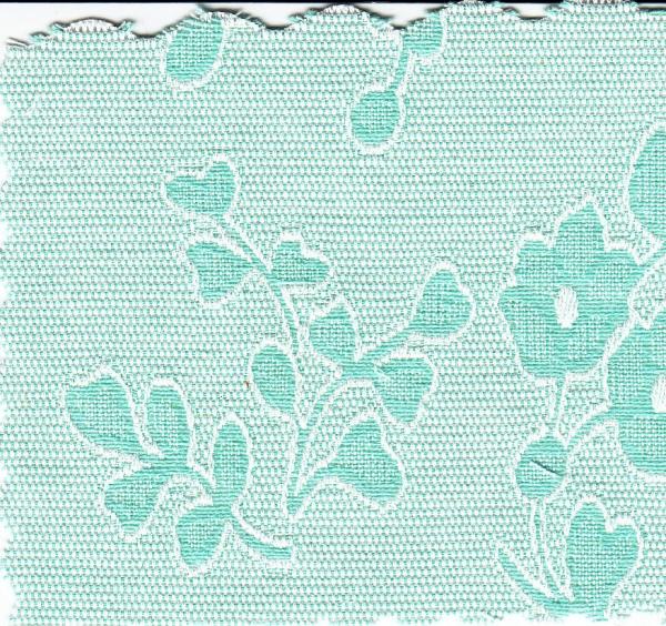 Bear Threads Pique Jacquard Floral Mint Green 10 Yd Bolt 100% Swiss Cotton 60" Widenohtin Bear Threads Pique Jacquard Floral Mint Green 10 Yd Bolt 100% Swiss Cotton 60" Widenohtin