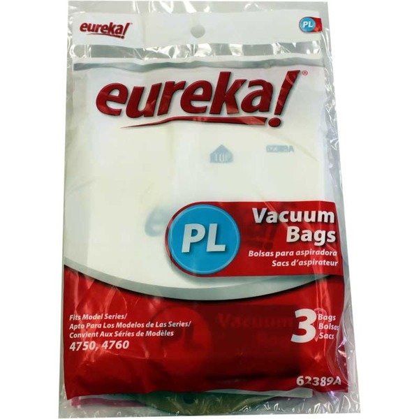 Eureka E-62389 Paper Bag, Style Pl Upright 4750 3Pknohtin Eureka E-62389 Paper Bag, Style Pl Upright 4750 3Pknohtin