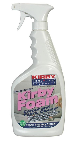 Kirby K-289200 Cleaner, Foam Carpet/ Fabric 22Oznohtin Kirby K-289200 Cleaner, Foam Carpet/ Fabric 22Oznohtin