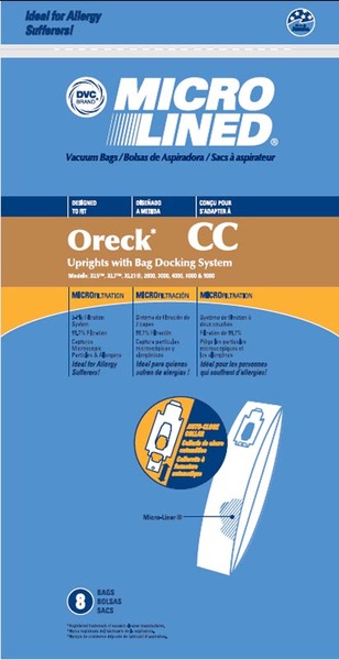Oreck Or-1473 Paper Bag, Oreck Type Cc W/Bag Dock Dvc 8Pknohtin Oreck Or-1473 Paper Bag, Oreck Type Cc W/Bag Dock Dvc 8Pknohtin