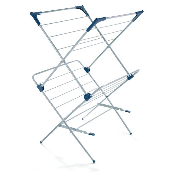 Polder DRY-4063 2-Tier Clothes Drying Rack with Mesh Top Garment Dryernohtin Polder DRY-4063 2-Tier Clothes Drying Rack with Mesh Top Garment Dryernohtin