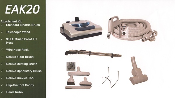 CanaVac EAK20 Kit for CanaVac Central Vacuum Cleanersnohtin CanaVac EAK20 Kit for CanaVac Central Vacuum Cleanersnohtin