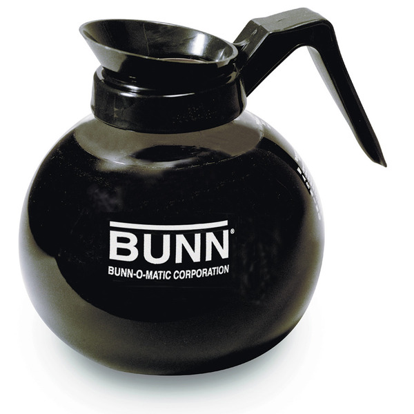 Bunn 42400 12-Cup Glass Decanter, Black Coffee Machinenohtin Bunn 42400 12-Cup Glass Decanter, Black Coffee Machinenohtin