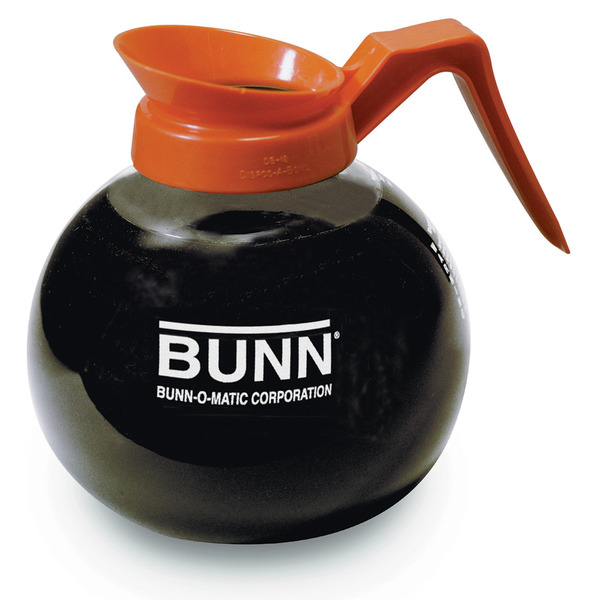 Bunn 42401 12-Cup Glass Decanter, Orange Coffee Machinenohtin Bunn 42401 12-Cup Glass Decanter, Orange Coffee Machinenohtin