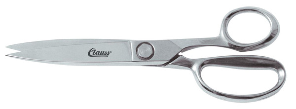 Clauss 10540C 10" Hot Forged Heavy duty Straight Trimmer Scissor Shear, Sharp Cut Knife Edge, Adjustable for Upholstery Textiles Fabrics, Heavy Cordnohtin Clauss 10540C 10" Hot Forged Heavy duty Straight Trimmer Scissor Shear, Sharp Cut Knife Edge, Adjustable for Upholstery Textiles Fabrics, Heavy Cordnohtin