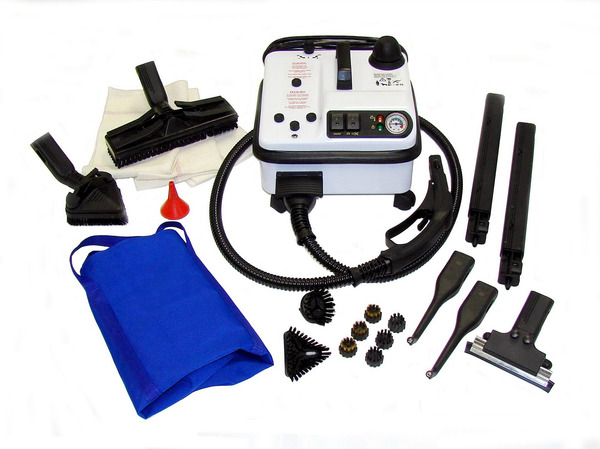 Euro Steam ES600 Vapor Boss Steamer Residential Steam Cleaner +10 Toolsnohtin Euro Steam ES600 Vapor Boss Steamer Residential Steam Cleaner +10 Toolsnohtin