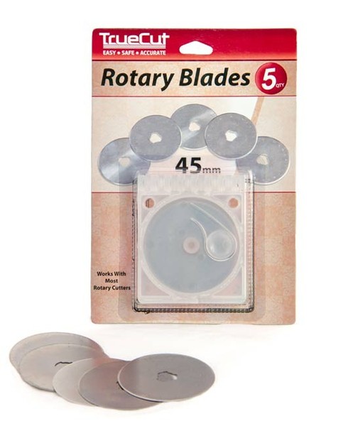 Grace TrueCut Five Pack 45mm Rotary Blades, fits in most standard rotary cutters in the marketnohtin Grace TrueCut Five Pack 45mm Rotary Blades, fits in most standard rotary cutters in the marketnohtin
