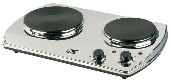 Kalorik
DKP 21898 Chrome Double Cooking Plate, Automatic Safety Shut-off, Compact, 6.25