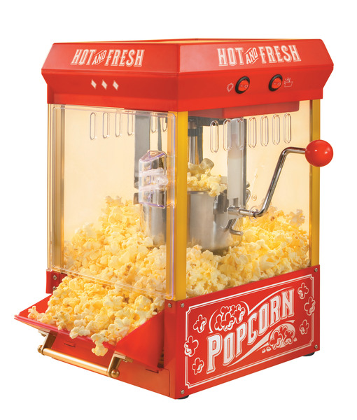 Nostalgia Electrics KPM200 Kettle Stirring Popcorn Popper, 10-30 Cups*nohtin Nostalgia Electrics KPM200 Kettle Stirring Popcorn Popper, 10-30 Cups*nohtin