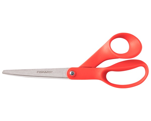 Fiskars 8" Classic Bent Left Hand Scissors (No. 8)nohtin Fiskars 8" Classic Bent Left Hand Scissors (No. 8)nohtin