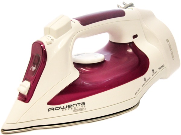 Rowenta DW2091 Effective Comfort Cord Reel Rewind Steam Iron+$5 Starch, LPS Lowest Price of Seasonnohtin