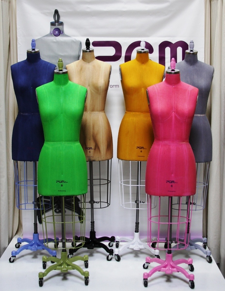 PGM Pro 601AC Custom Color Womans Dress Form Size 0-12, 30 Colors, Base*nohtin PGM Pro 601AC Custom Color Womans Dress Form Size 0-12, 30 Colors, Base*nohtin