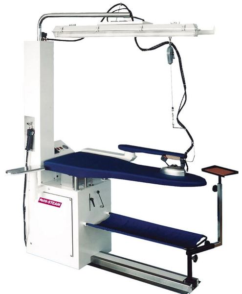Hi Steam Commercial PND-5000B Vacuum Blowing Ironing Board & Iron* for Your Boiler, Choose 110V or 220Vnohtin Hi Steam Commercial PND-5000B Vacuum Blowing Ironing Board & Iron* for Your Boiler, Choose 110V or 220Vnohtin