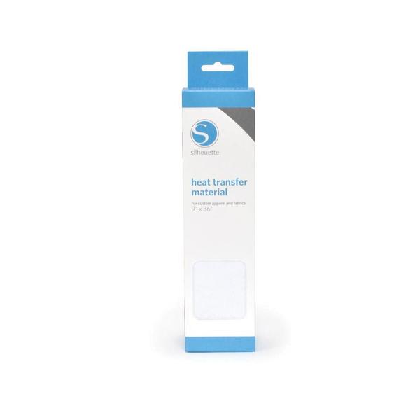 Silhouette White Flocked Heat Transfer Material 9´´x36´´ Rollnohtin Silhouette White Flocked Heat Transfer Material 9´´x36´´ Rollnohtin