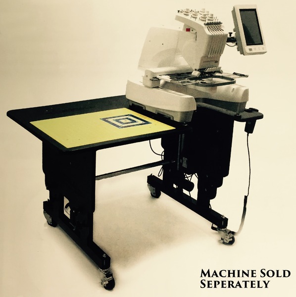 Martelli Custom Embroidery Work Station Adjustable Height Tiltable Table 29" x 47" Work Areanohtin Martelli Custom Embroidery Work Station Adjustable Height Tiltable Table 29" x 47" Work Areanohtin