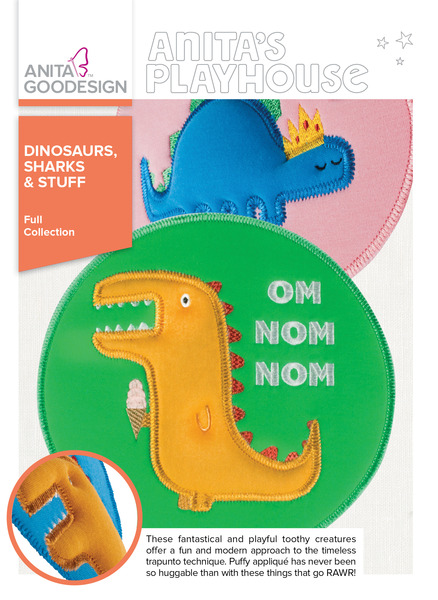 Anita Goodesign 289AGHD Dinosaurs, Sharks, and Stuff Full Collectionnohtin Anita Goodesign 289AGHD Dinosaurs, Sharks, and Stuff Full Collectionnohtin