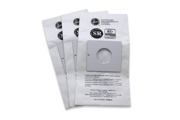 Hoover 401011SR Allergen Vacuum Cleaner Bags (3 bags) for use with the Hoover Duros S3590 Vacuum Cleaner 4010SRnohtin Hoover 401011SR Allergen Vacuum Cleaner Bags (3 bags) for use with the Hoover Duros S3590 Vacuum Cleaner 4010SRnohtin