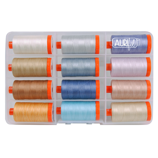 Aurifil Beach Collection by Sheena Norquaynohtin Aurifil Beach Collection by Sheena Norquaynohtin