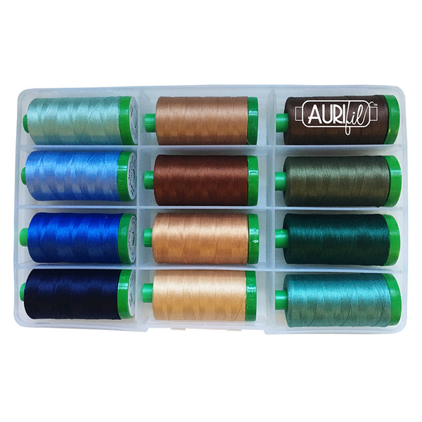 Aurifil Happy Hounds Thread Collection by Kathy Englenohtin Aurifil Happy Hounds Thread Collection by Kathy Englenohtin