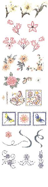 Brother 61 Embroidery Card