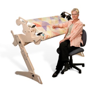 Grace Z44 Hand Quilting Frame, 4 Rails 59-108"W, Stand, Tiltable, No Bastenohtin Grace Z44 Hand Quilting Frame, 4 Rails 59-108"W, Stand, Tiltable, No Bastenohtin