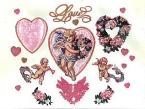 Balboa Threadworks 77C Love Collection 1 5x7 Embroidery Disks