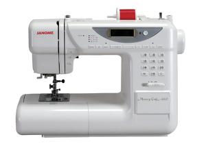 Janome Memory Craft MC 4400 Best Buy 200 Stitch Computer Sewing Quilting Heirloom Machine, Drop-in Bobbin, Back-Light LCD, Mirror Image, 7 BH/USA ONLY