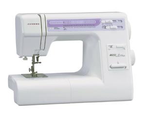 Janome 4623LE 24-Stitch Sewing Machine, Case, Drop-in Bobbin, 1-Step Buttonhole, Speed Control, Needle Stop Up, Accessories Under Top Lid USA ONLY