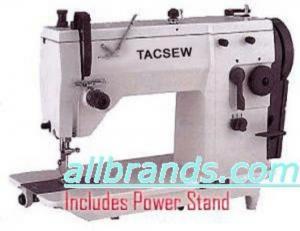 Tacsew T20U73  Professional 9mm Zig Zag Industrial Sewing Machine with Tacony 1/2HP Power Stand 1725RPM  (Copy of Singer 20U73 )