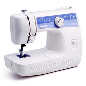 Brother LS 2125 Sewing Machine, 10 Built-In Stitches, 25 Stitch Functions, Electronic Foot Control - Factory serviced