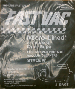 Fast, Vac, 06.816, 06.992, Style, W, 6, pack, Package, 6, Vacuum, Cleaner, Paper, Bag, FV500, FV-500