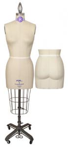 Professional Dress - PGMPlus 601 Ladies Professional Dress Form Mannequin With Hip Size 2-16