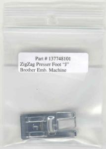 Brother ZigZag Foot "J" for Emb Machine Part #137748101