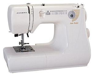 Janome Jem Gold 660 12 Stitch Lightweight Compact Sewing Machine, Drop-in Bobbin, Buttonhole, 12 Pounds  USA ONLY - REPLACES 662